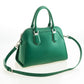 Amrie Emerald Green Classic Handbag – Premium PU Leather Shoulder Bag for Women